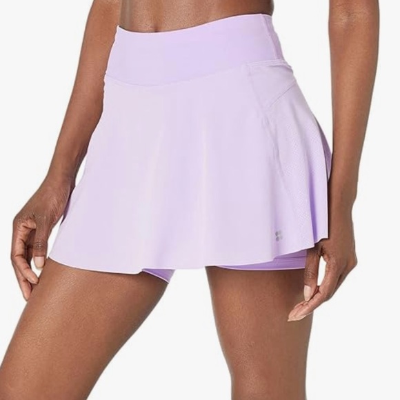 sweaty betty swift running skort purple - Picture 1 of 7